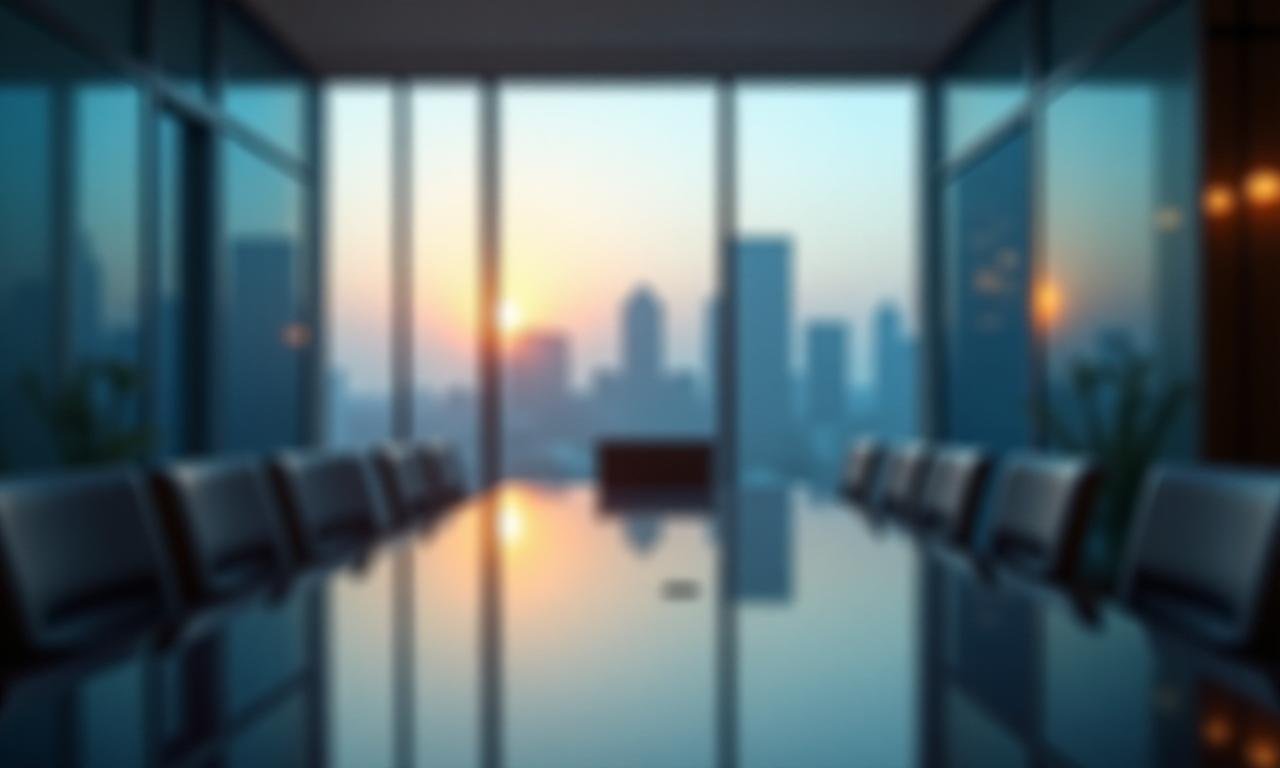 Strategic corporate background representing vision and growth