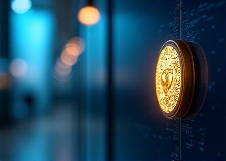 Secure data protection illustration